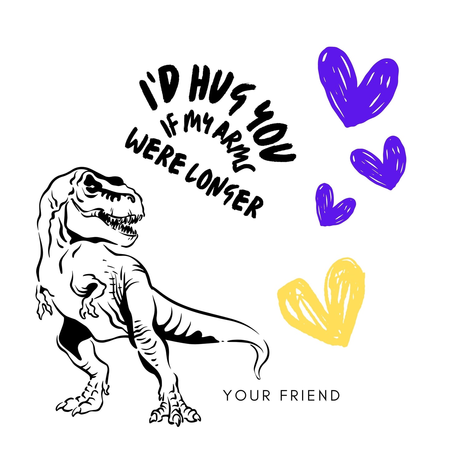 Dino Valentines