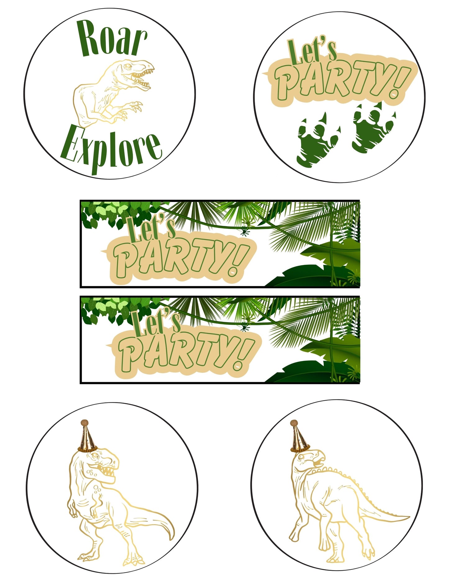 Dinosaur Party Package